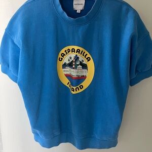Hunter Bell Blue Graphic Sweatshirt